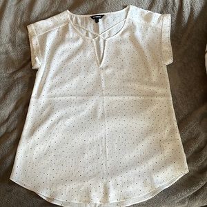Express Polka Dot Blouse